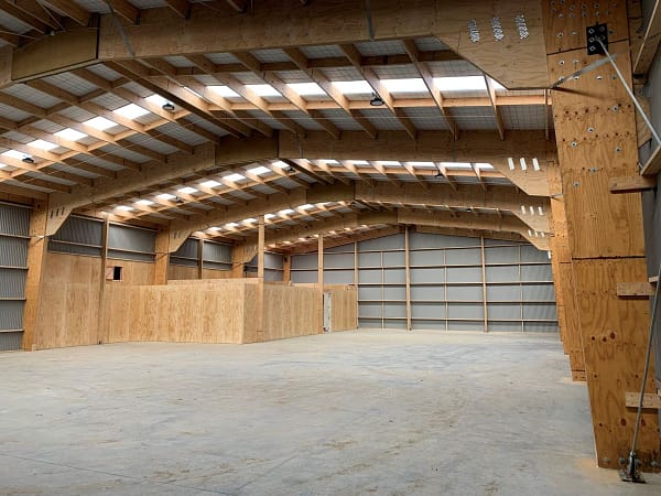 Animal Health Direct warehouse industrial build interior